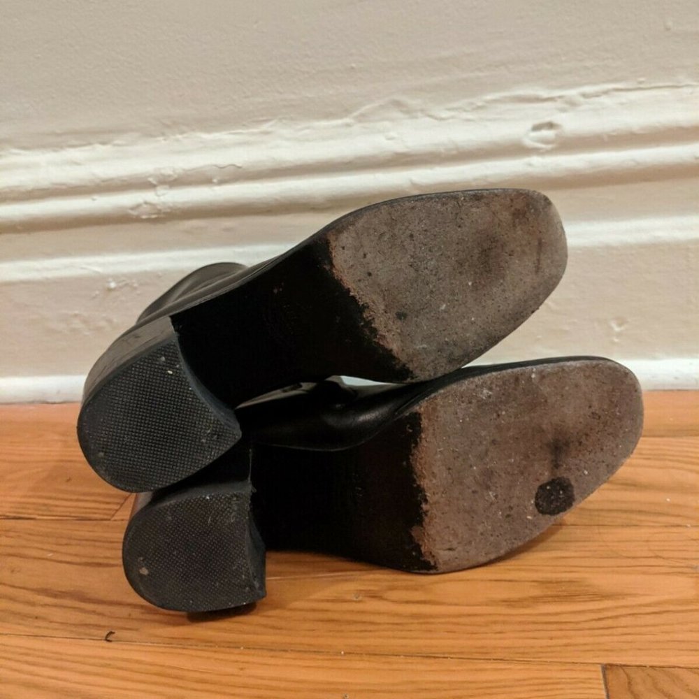 FREELANCE Vintage Leather Ankle Booties - Picture 7 of 8